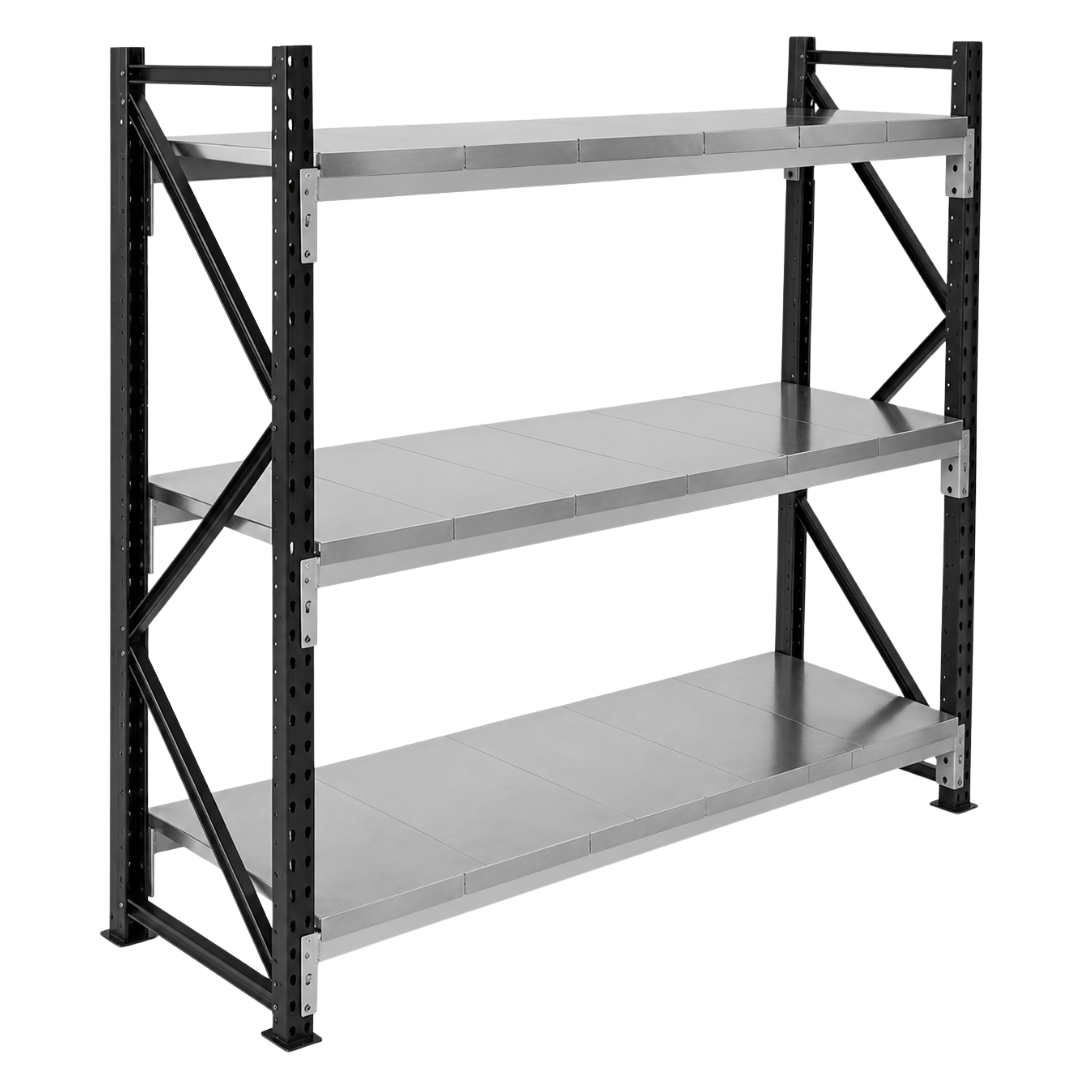 Heavy-Duty Metal Storage Rack