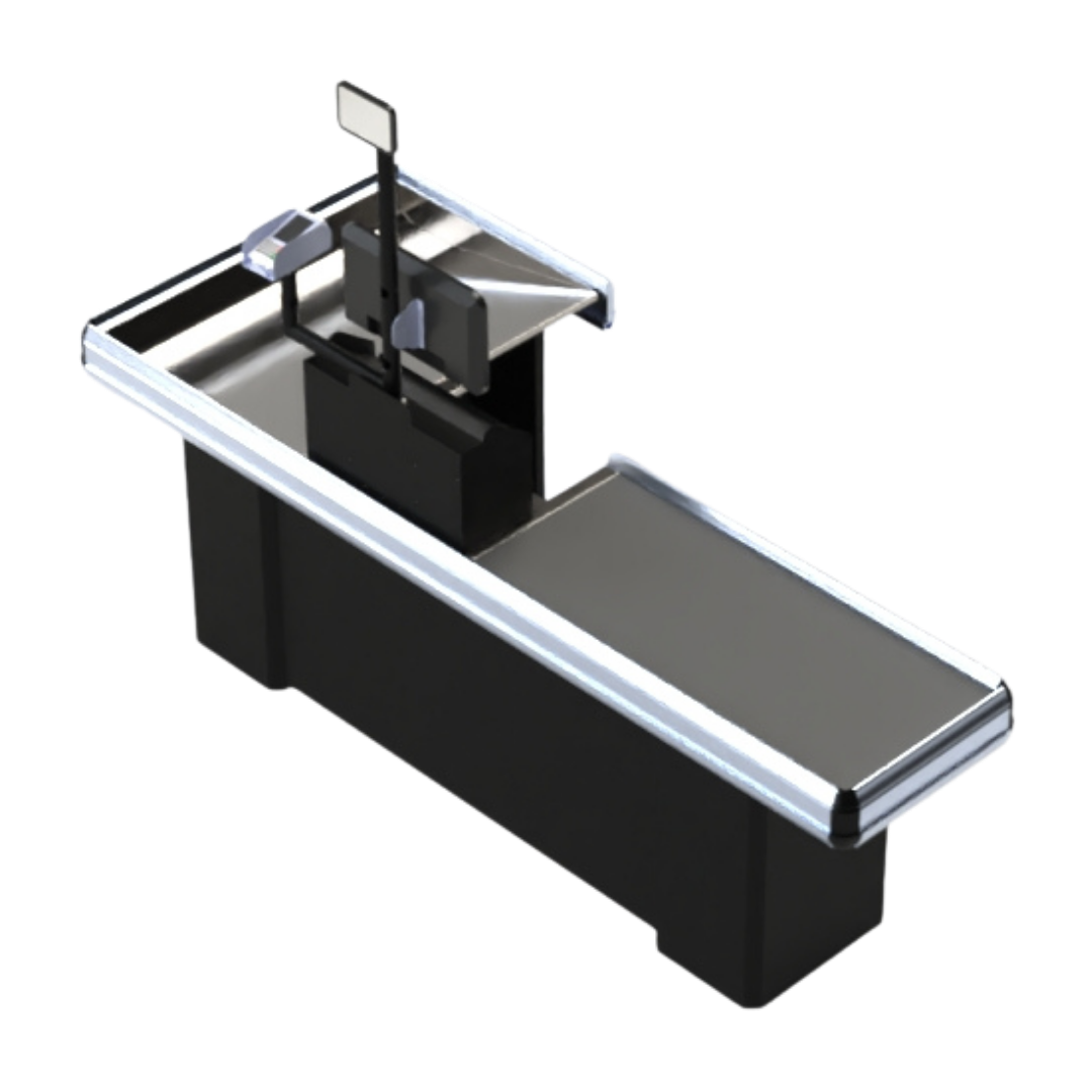 Compact Checkout Counter System